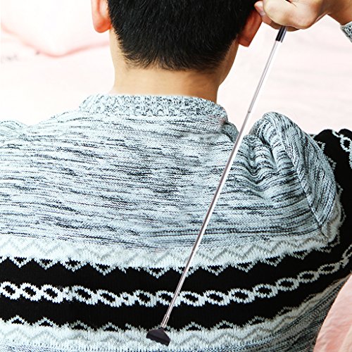 Portable Extendable Back Scratcher, RUTAI Telescoping Scratcher Tetractable C...