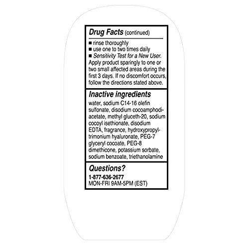 OXY TOTAL CARE Creamy Foaming Facial Cleanser With Hyaluronic Acid Plus Anti-...