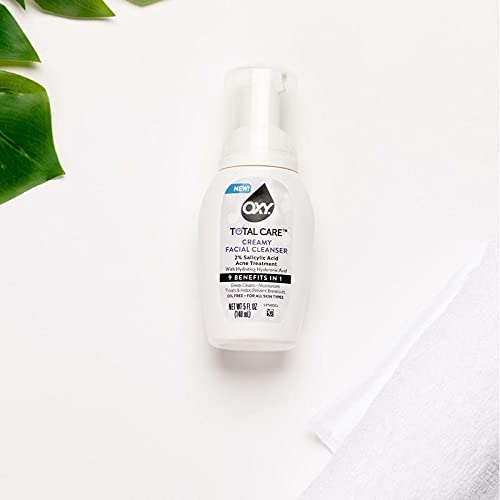 OXY TOTAL CARE Creamy Foaming Facial Cleanser With Hyaluronic Acid Plus Anti-...
