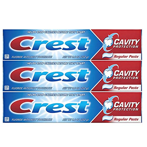Crest Toothpaste Cavity Protection Regular (Pack of 3)