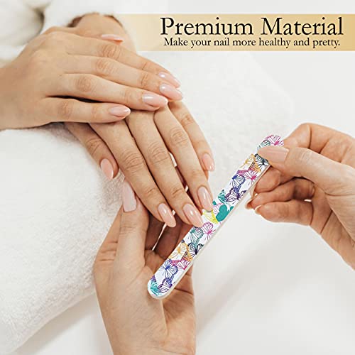 P2P Nails Colorful Nail File Strips - Double Sided Filers for Shaping and Smo...