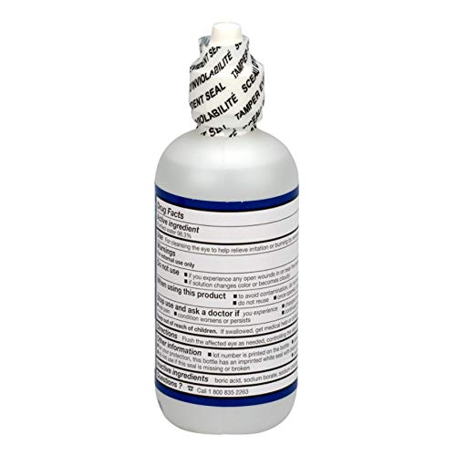 PhysiciansCare by First Aid Only 7-006 Eye Wash Solution, 4 oz Bottle
