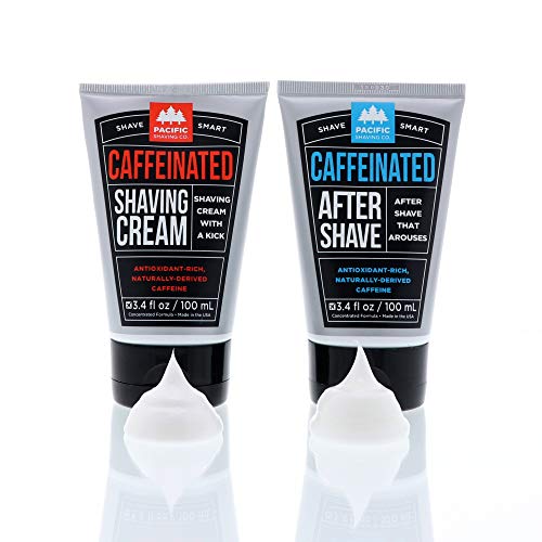 Pacific Shaving Company Caffeinated Aftershave - Helps Reduce Appearance of R...