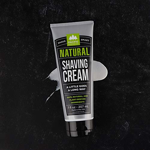 Pacific Shaving Company Natural Shave Cream - Safe and Natural, with Plant-De...