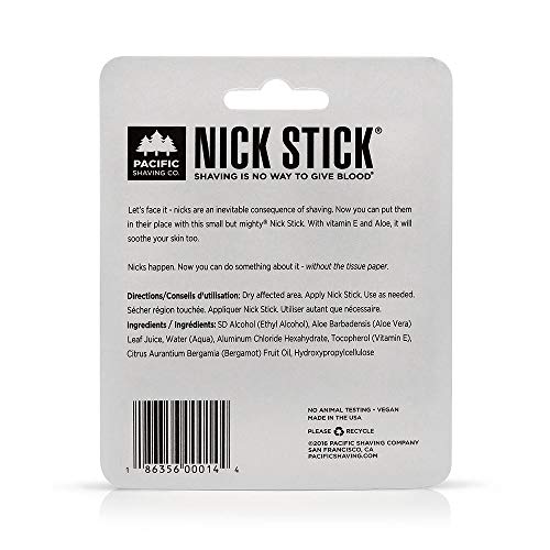 Pacific Shaving Company Nick Stick - No Tissue Paper, No Chalky Residue, Drie...