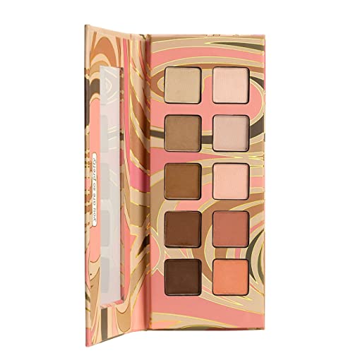 Pacifica Beauty, Pink Nudes Mineral Eyeshadow Palette, 10 Neutral Shades, For...