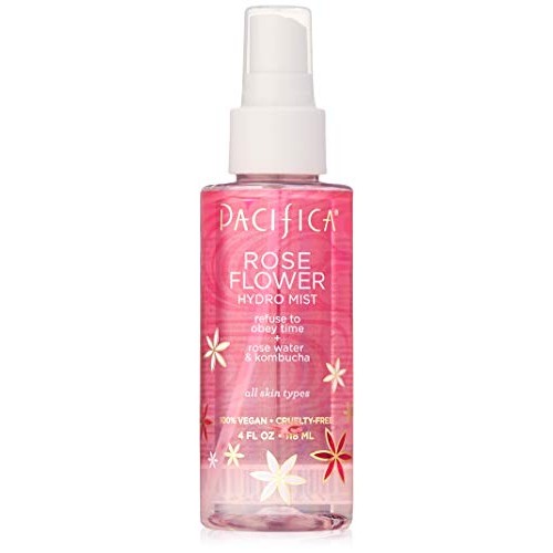 Pacifica Beauty Rose Flower Hydro Mist, 4 Fluid Ounce