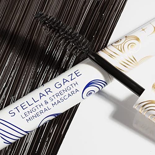 Pacifica Beauty Stellar Gaze Length and Strength Mineral Mascara, Black, Vita...