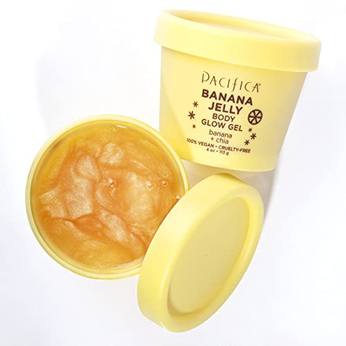 Pacifica Body Glow Gel - Banana Jelly for Women 4 oz Gel