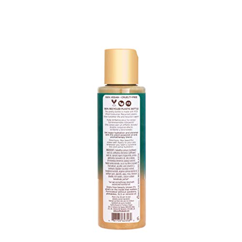 Pacifica Ocean citrus body oil shimmer, 4 Fl Oz