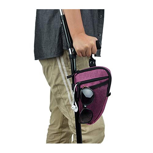 Forearm Crutch Bag Lightweight and Waterproof Forearm Crutch Accessories Stor...