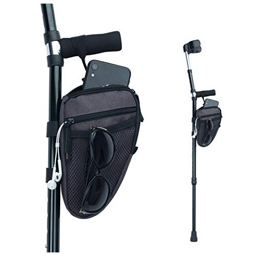 Forearm Crutch Bag Lightweight and Waterproof Forearm Crutch Accessories Stor...