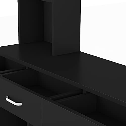 Paddie Barber Salon Station Wall Mount Hair Styling Salon Equipment Set Beaut...