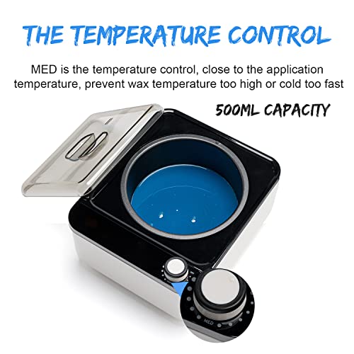 PAFERNI Wax Warmer Waxing Kit For Women Men,Wax Kit For Hair Remover With 1 W...