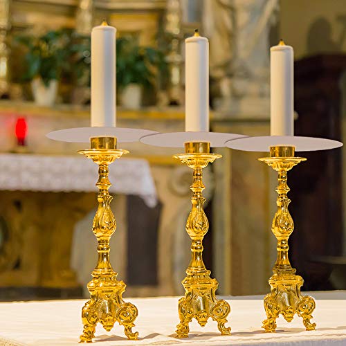 24-Pack Beeswax Candle Protectors - Personal Ear Care Protective Disk,Church ...