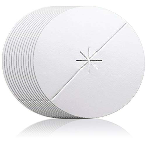 24-Pack Beeswax Candle Protectors - Personal Ear Care Protective Disk,Church ...