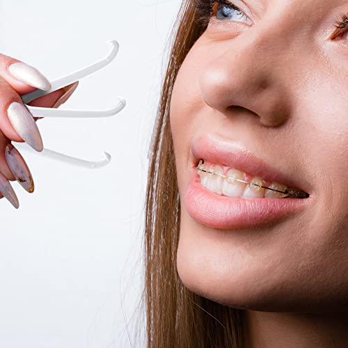 PAGOW 15pcs Clear Aligner Removal Tool, Resuable Hands-Free Aligner Chewie,Pe...