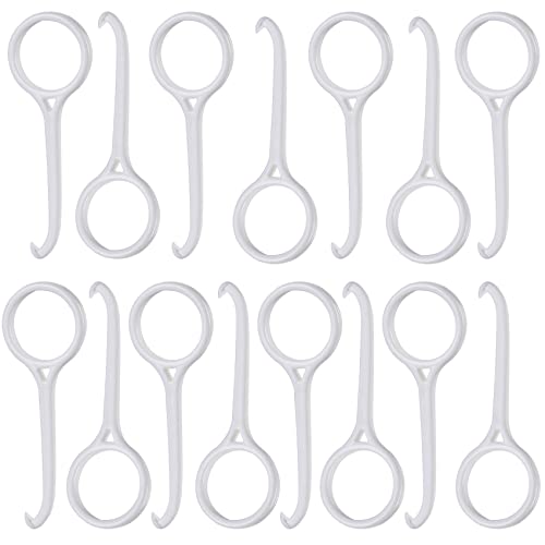 PAGOW 15pcs Clear Aligner Removal Tool, Resuable Hands-Free Aligner Chewie,Pe...
