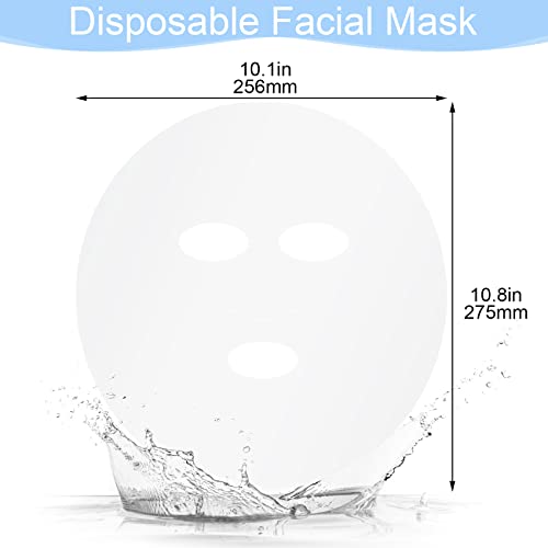 PAGOW 600 Sheets Facial Mask Preservative Disposable, Plastic Thin Face Mask ...