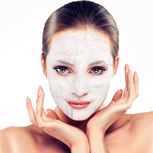 PAGOW 600 Sheets Facial Mask Preservative Disposable, Plastic Thin Face Mask ...