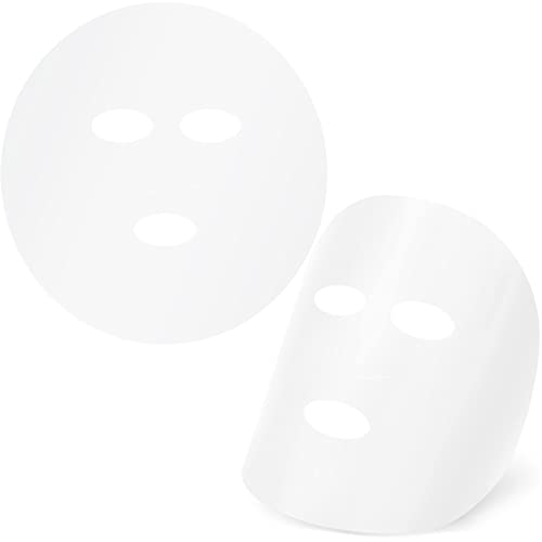 PAGOW 600 Sheets Facial Mask Preservative Disposable, Plastic Thin Face Mask ...