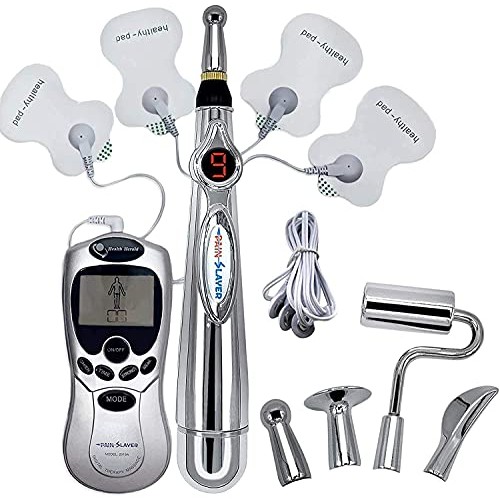 Painslayer Acupuncture Pen kit 5 in 1 Electronic Acupressure Pen, Massage Pen...