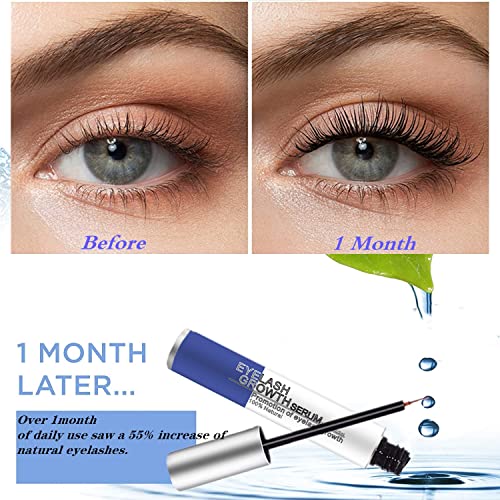 Lash Growth Serum and Eyebrow Growth Enhancer, Boosts Natural Lash Serum for ...