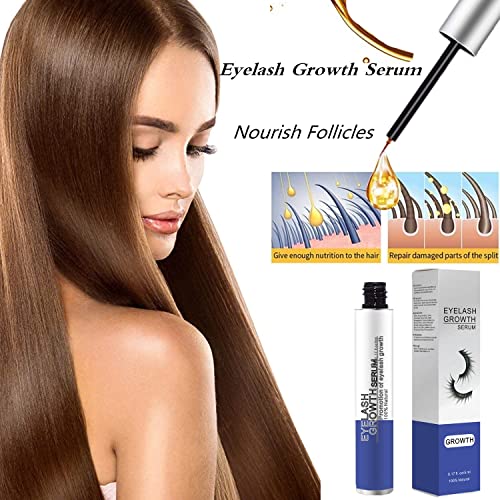 Lash Growth Serum and Eyebrow Growth Enhancer, Boosts Natural Lash Serum for ...