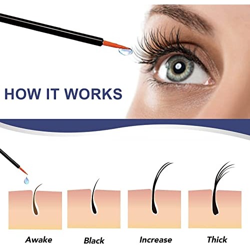 Lash Serum for Eyelash Growth, Eyelash Serum to Grow Lashes Full, Eyelash Gro...