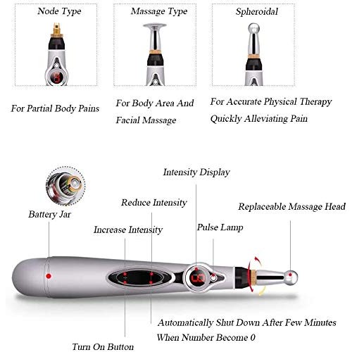 Acupuncture Pen + Electro Magnet Therapy Instrument + Meridian Energy Pen + N...