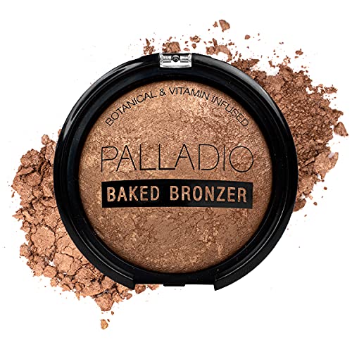 Palladio Baked Bronzer, Illuminating Tan