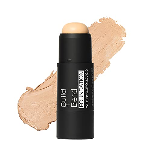 Palladio BUILD & BLEND Foundation Stick, Medium Coverage Buildable Contour St...