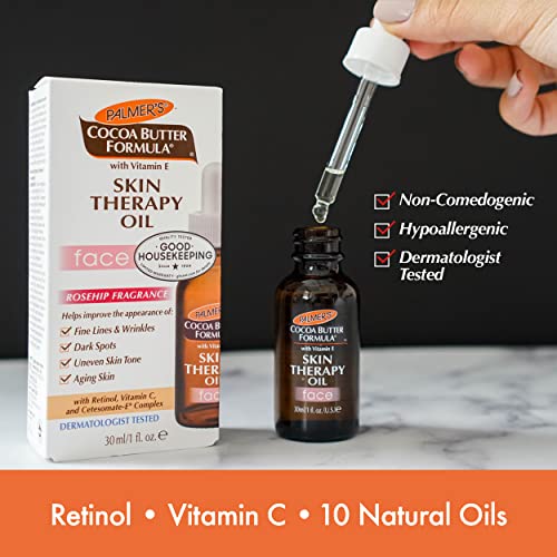 Palmer's Cocoa Butter Formula Moisturizing Skin Therapy Oil for Face with Vit...