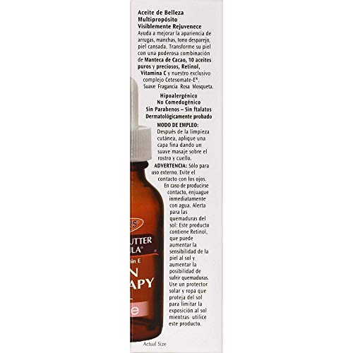 Palmer's Cocoa Butter Formula Moisturizing Skin Therapy Oil for Face with Vit...