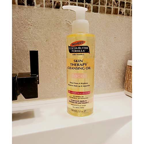 Palmers Cocoa Butter Skin Therapy Cleansing Oil, Face, Rosehip Fragrance, 6.5...