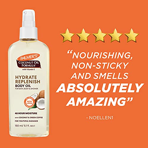 Palmer's Coconut Oil Formula Body Oil with Green Coffee Extract, 5.1 Ounce