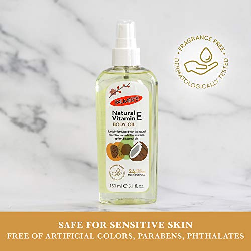 Palmer's Natural Vitamin E Multi-Purpose Body Oil, 5.1 Ounce