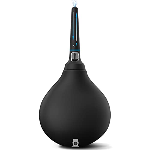 Large Capacity Enema Douche with Back-Flow Prevention for Colon Cleansing Det...