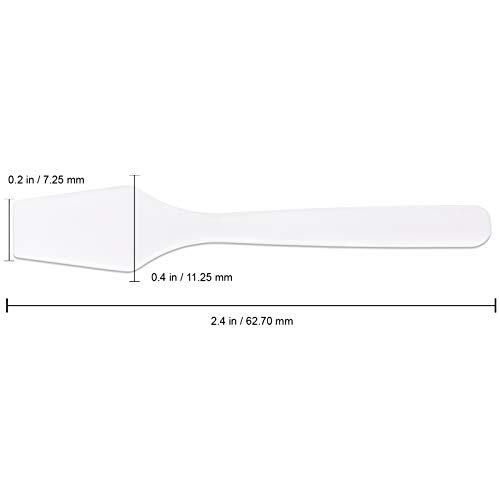 100pcs Pana Brand Cosmetic Make Up Disposable Plastic 2.5" Spatulas Skin Care...