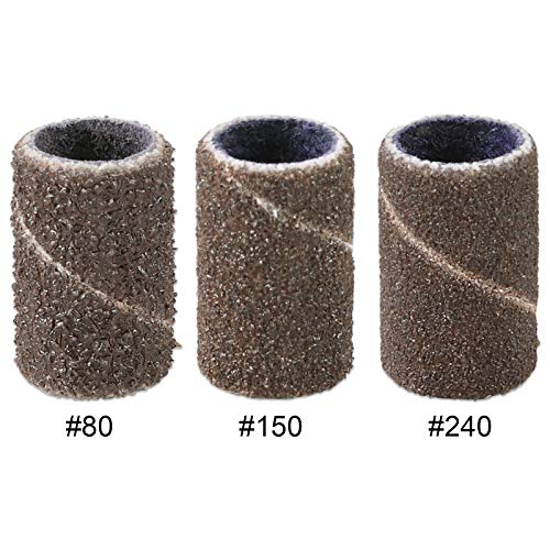 PANA 100 Pieces Nail Sanding Bands Professional Nail Manicure Great Fit for N...