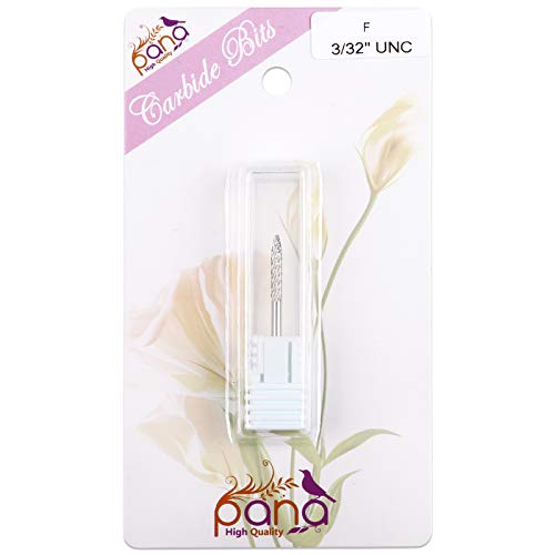 Pana 3/32" Under Nail Cleaner Safety Nail Carbide Bit - For Electric Dremel D...