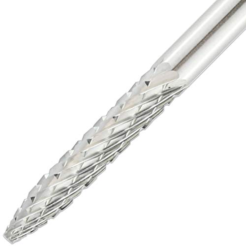 Pana 3/32" Under Nail Cleaner Safety Nail Carbide Bit - For Electric Dremel D...