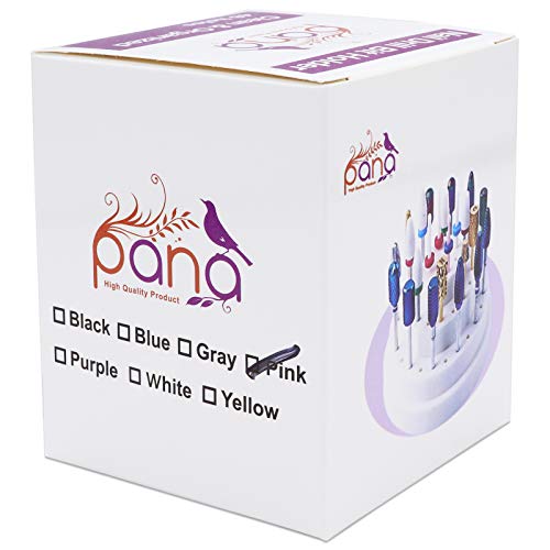 PANA Nail Drill Bit Holder Stand Display Organizer- Dust Proof Storage Contai...