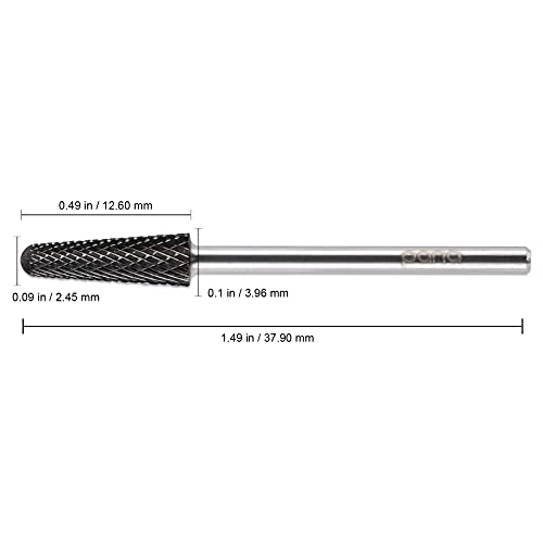 PANA USA Professional 3/32" Shank Size - Cone Shape Carbide Bit - Nail Drill ...