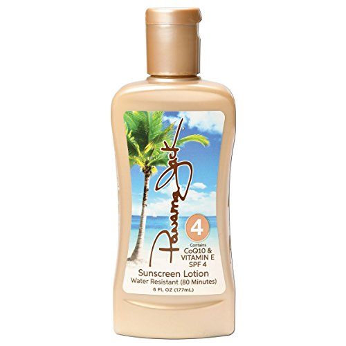 Panama Jack Sunscreen Tanning Lotion - SPF 4, Reef-Friendly, PABA, Paraben, G...