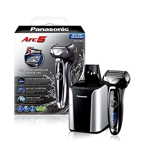 Panasonic Arc5 Electric Razor for Men, 5 Blades Shaver and Trimmer - Sensor T...
