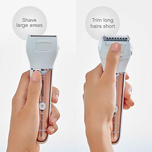 Panasonic, Cordless Shaver Epilator For Women With 5 Attachments Gentle WetDr...