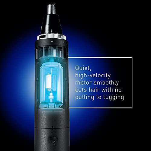 Panasonic Ear and Nose Hair Trimmer for Men with Vacuum Cleaning System, Powe...