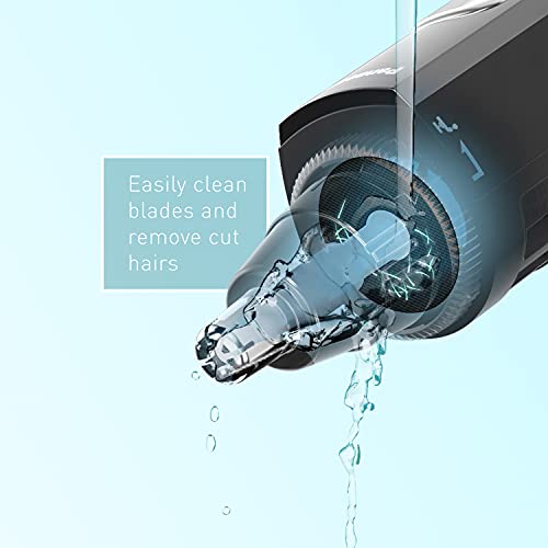 Panasonic Ear and Nose Hair Trimmer for Men with Vacuum Cleaning System, Powe...
