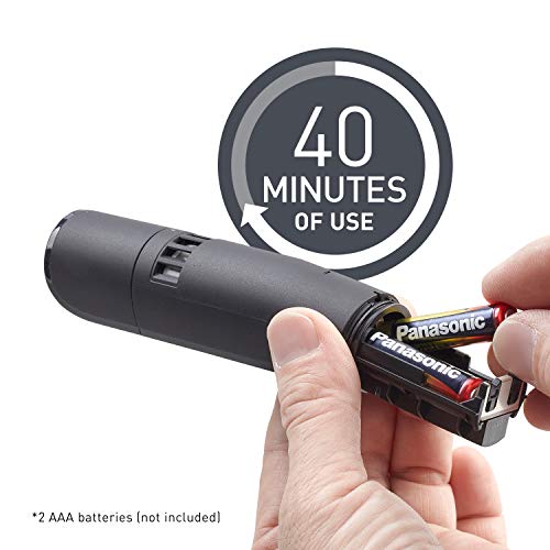 Panasonic Ear and Nose Hair Trimmer for Men with Vacuum Cleaning System, Powe...